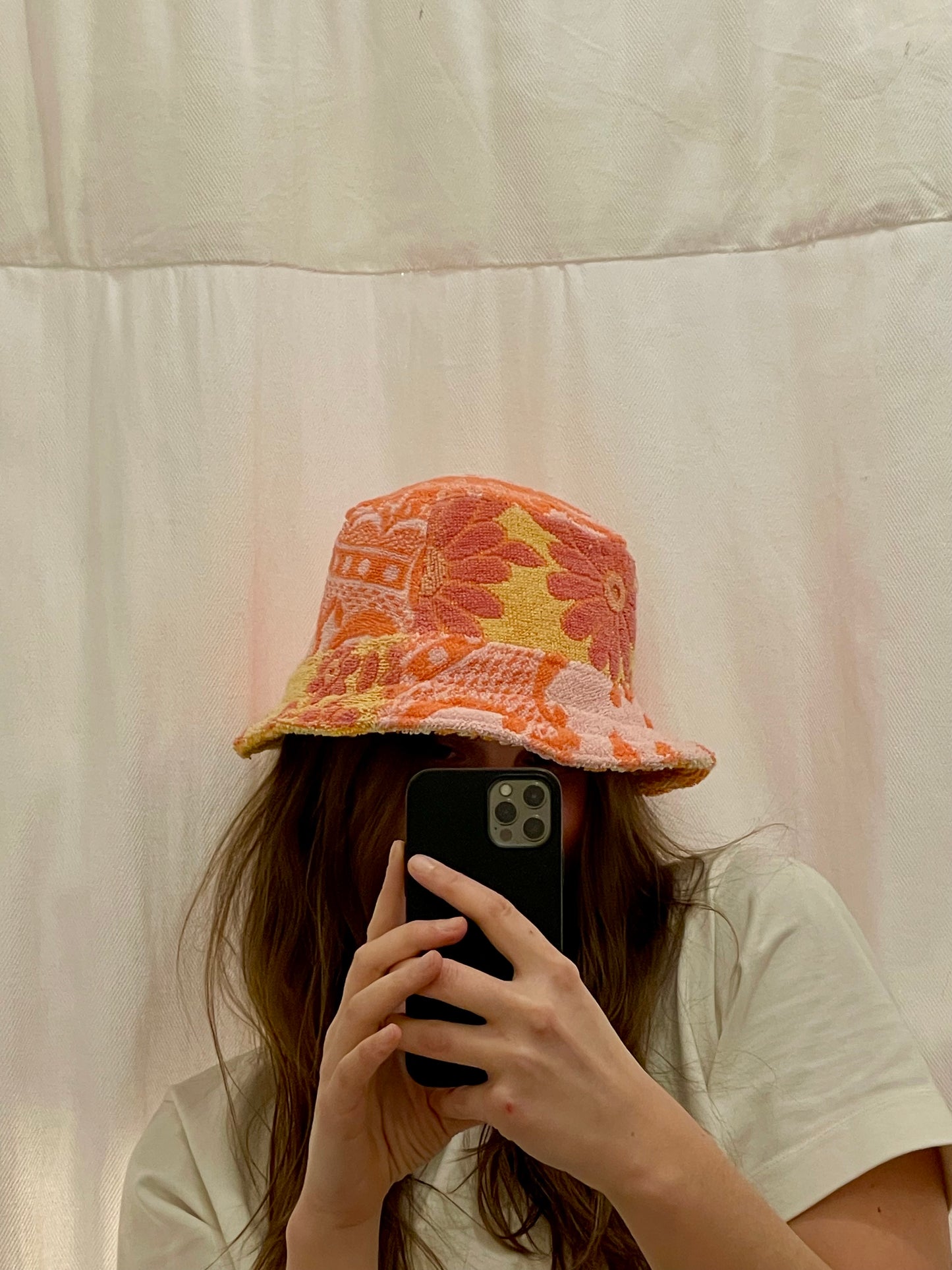 Reversible Bucket Hat golden hour / L