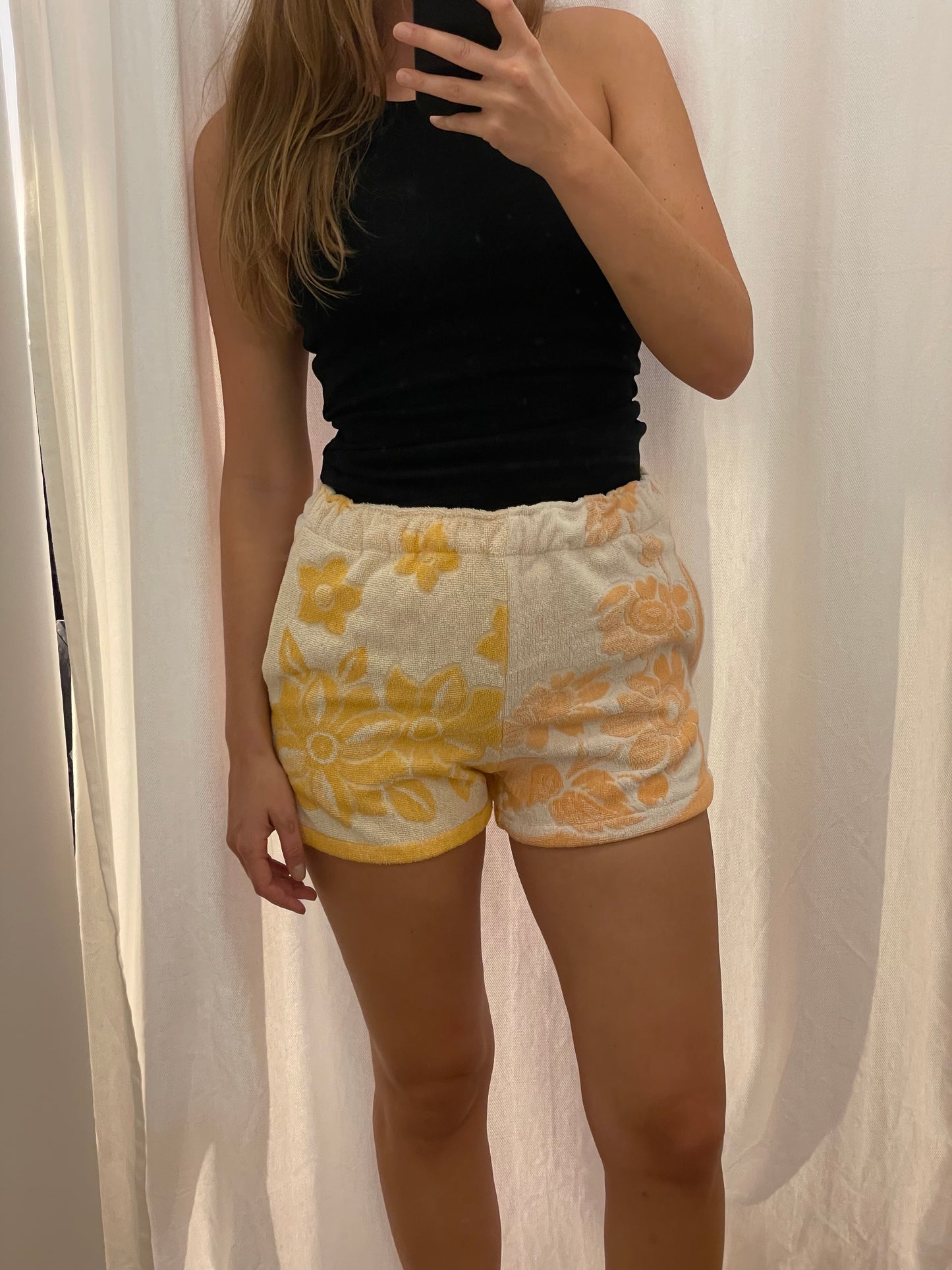 Frottee Shorts golden hour/ M