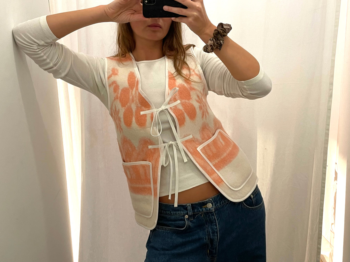 Weste Adan soft rosé / XS/S