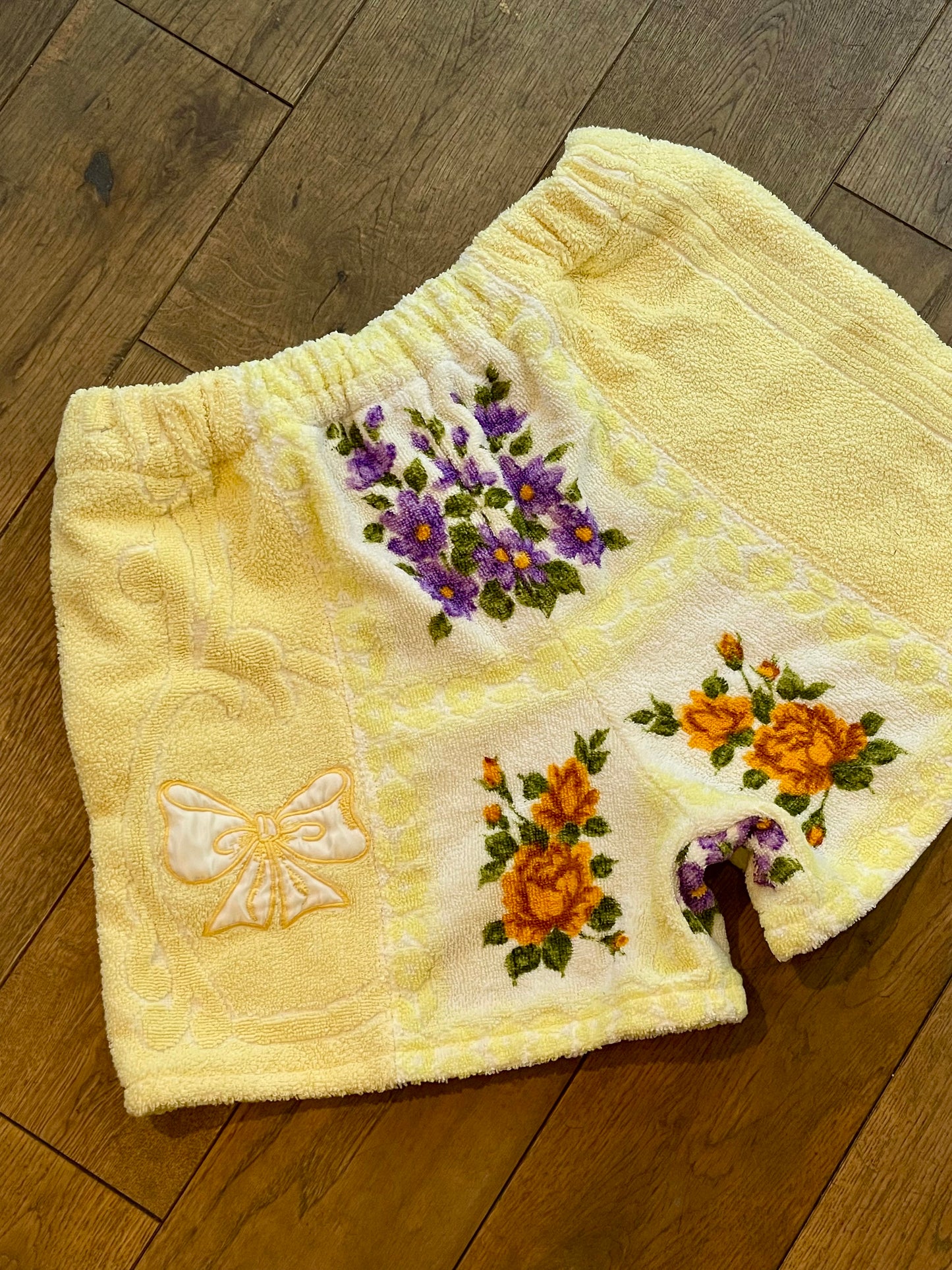 Frottee Shorts rasberry buttercup / S/M
