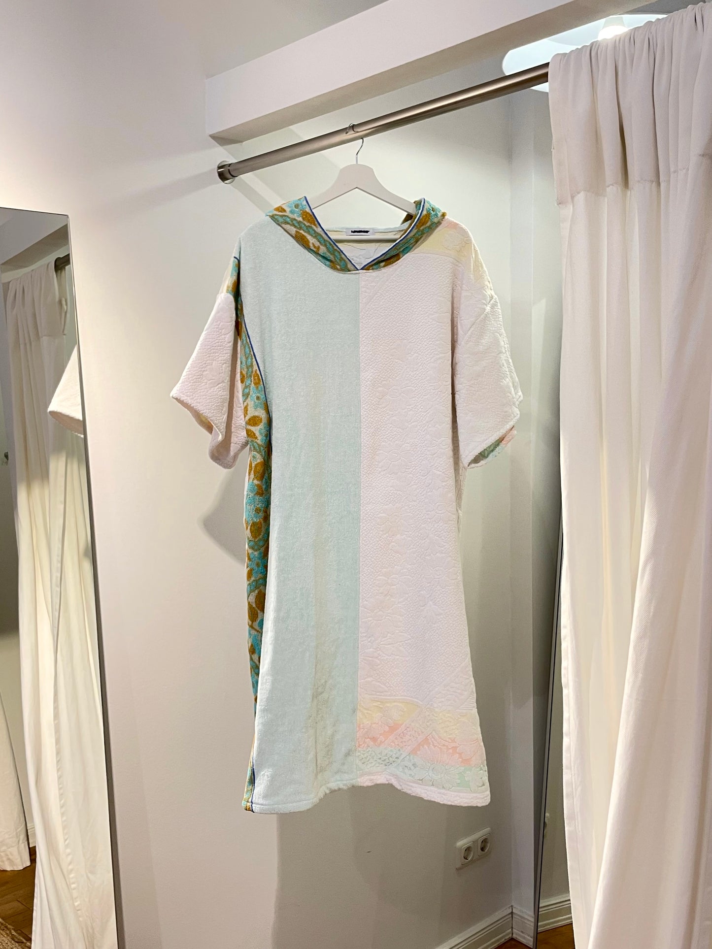 Poncho soft white / Uni