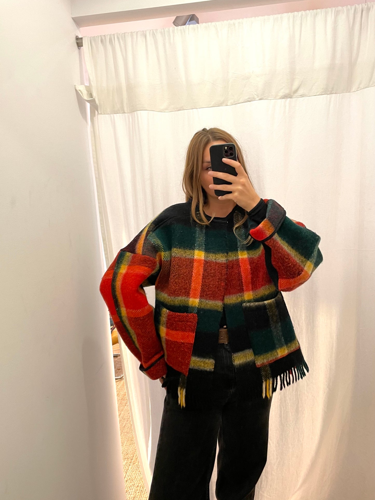 Jacke Emmi tartan for everyday / S-XL
