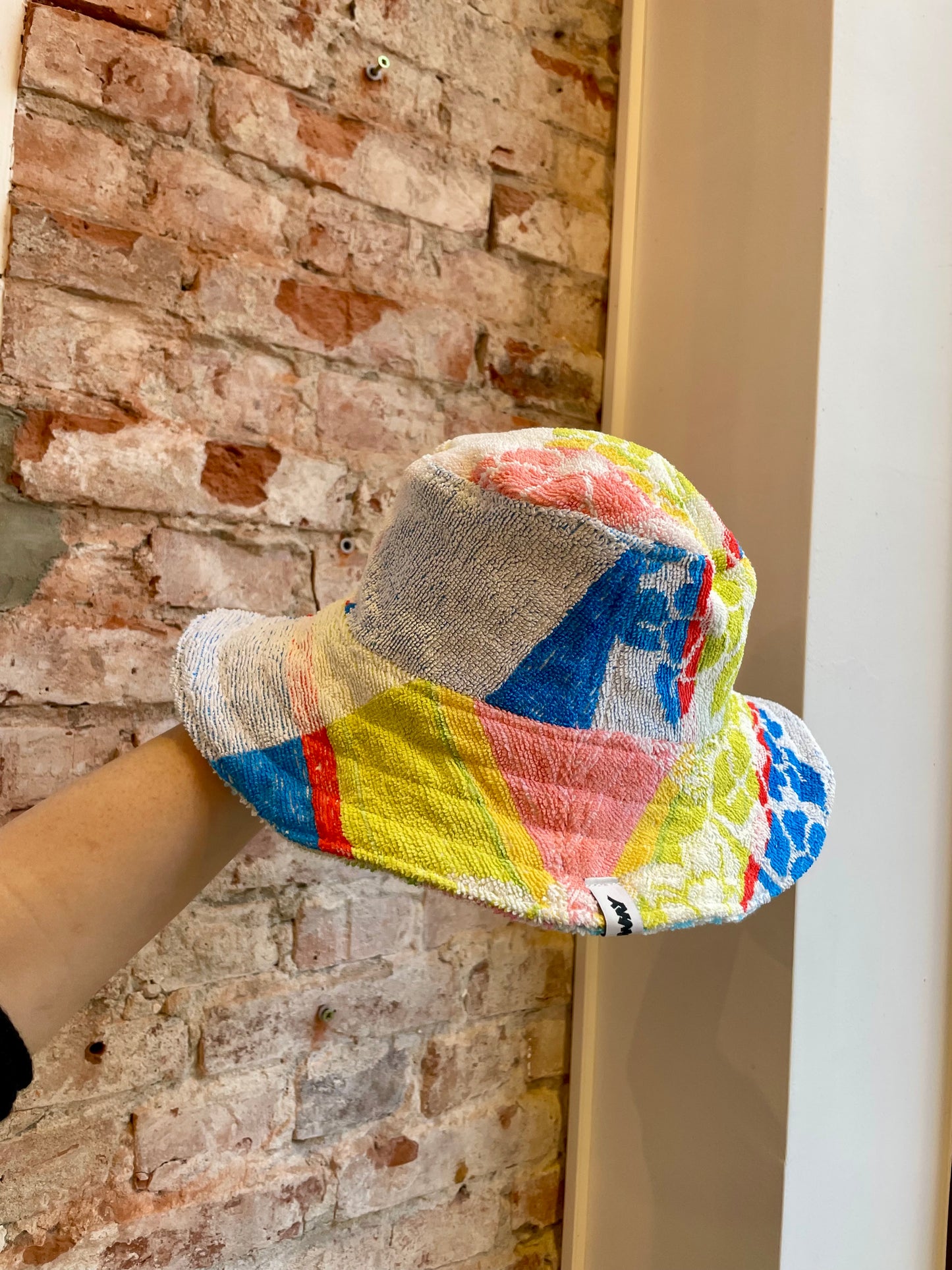 Reversible Bucket Hat spring chess / L