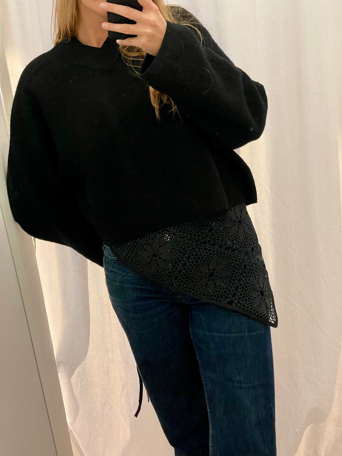 Filet Lace belt #13