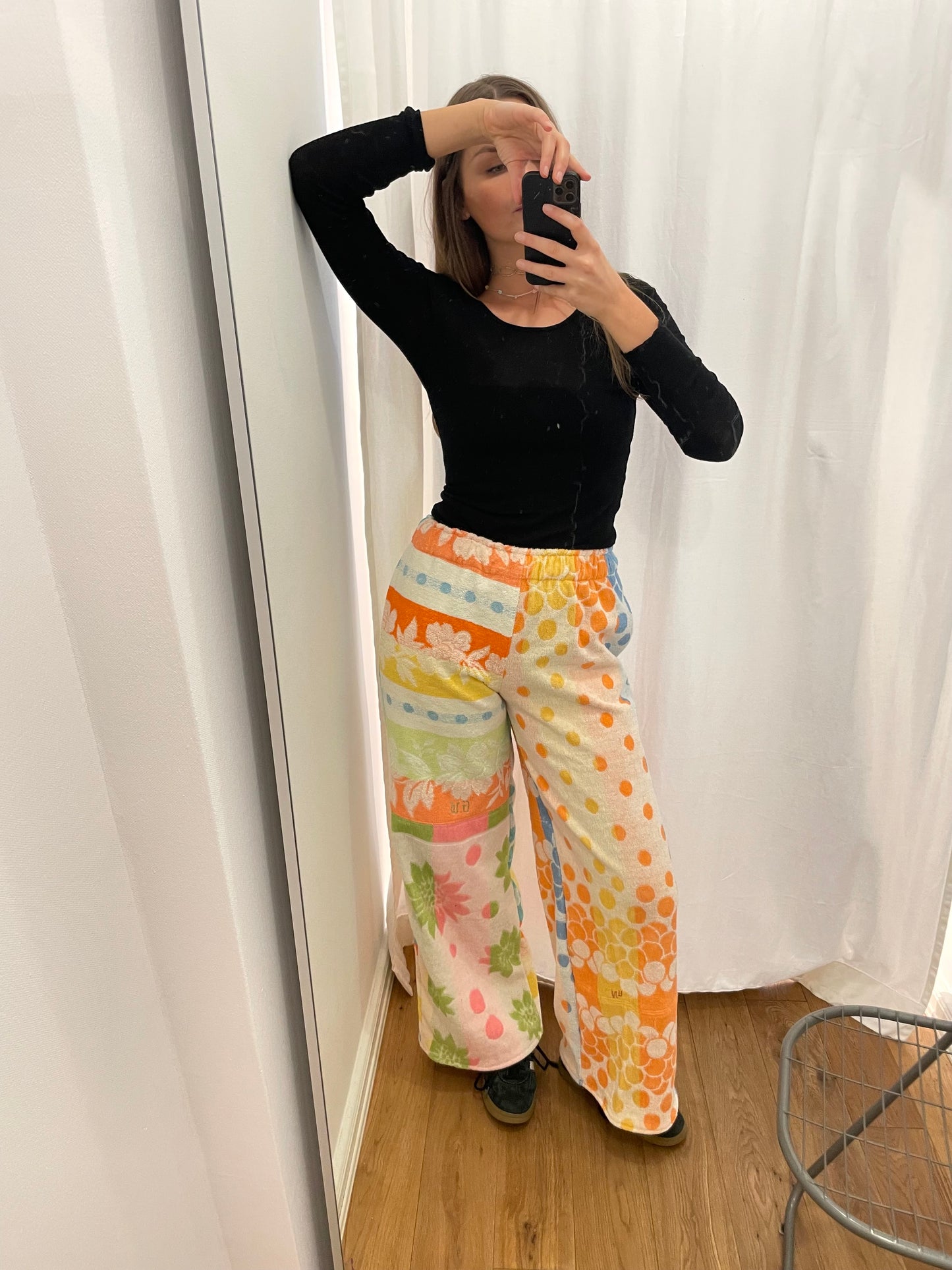 Frottee Pants cozy pastells / M