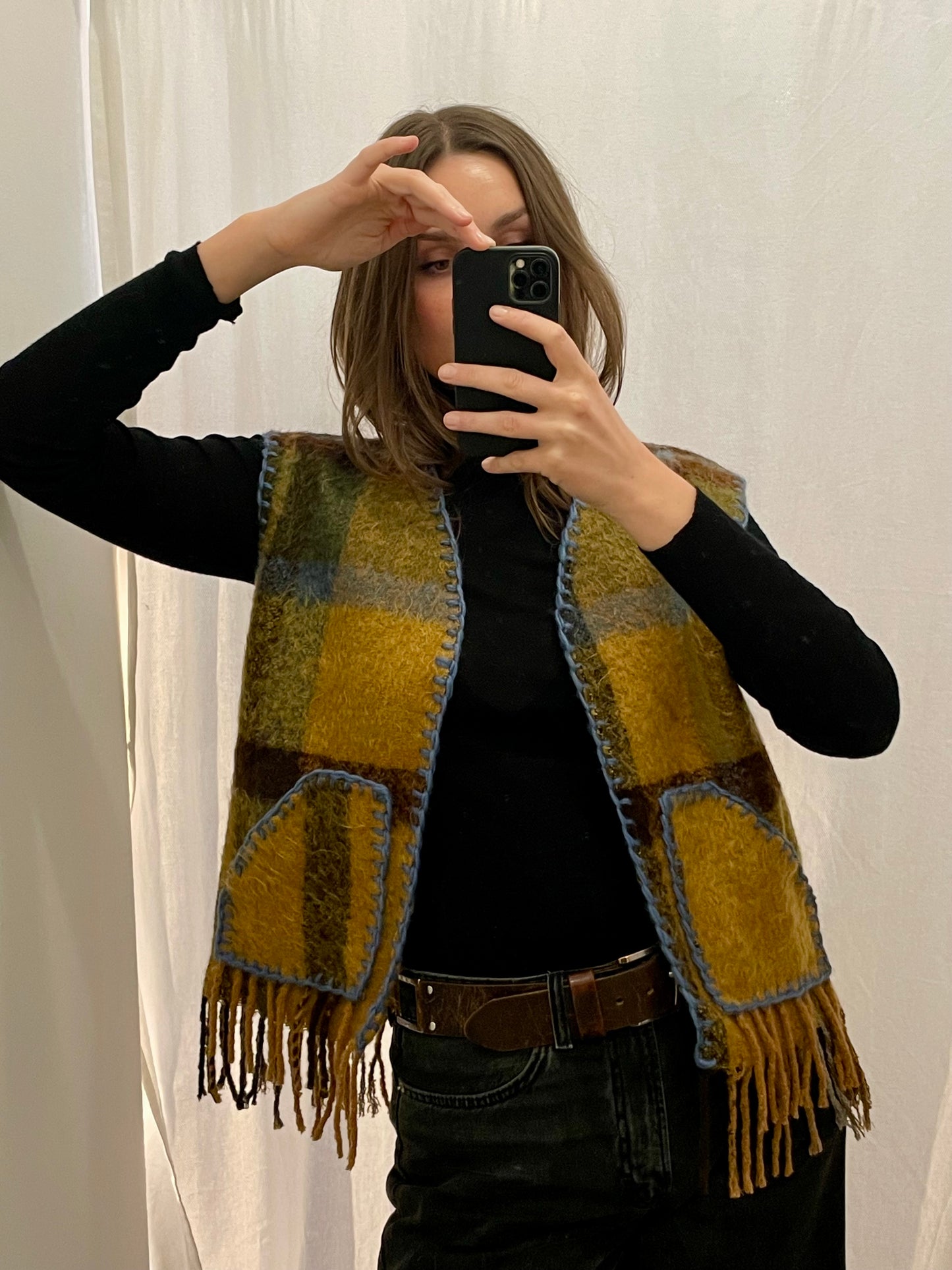 Weste Adan warm tartan/ S