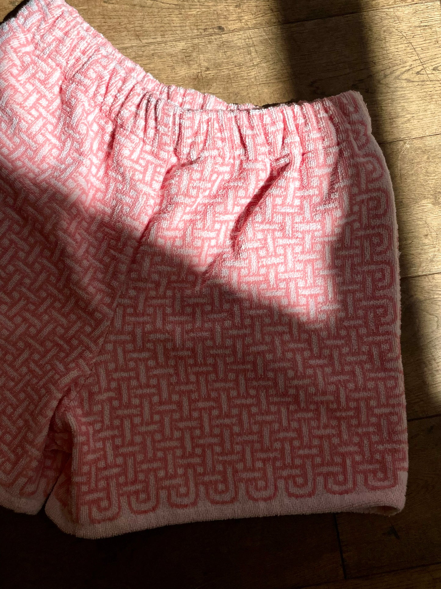 Frottee Shorts blush / XL