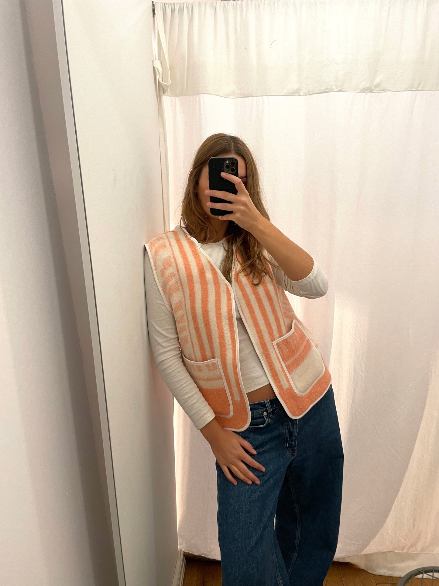 Weste Adan soft rosé vol. 1 / L