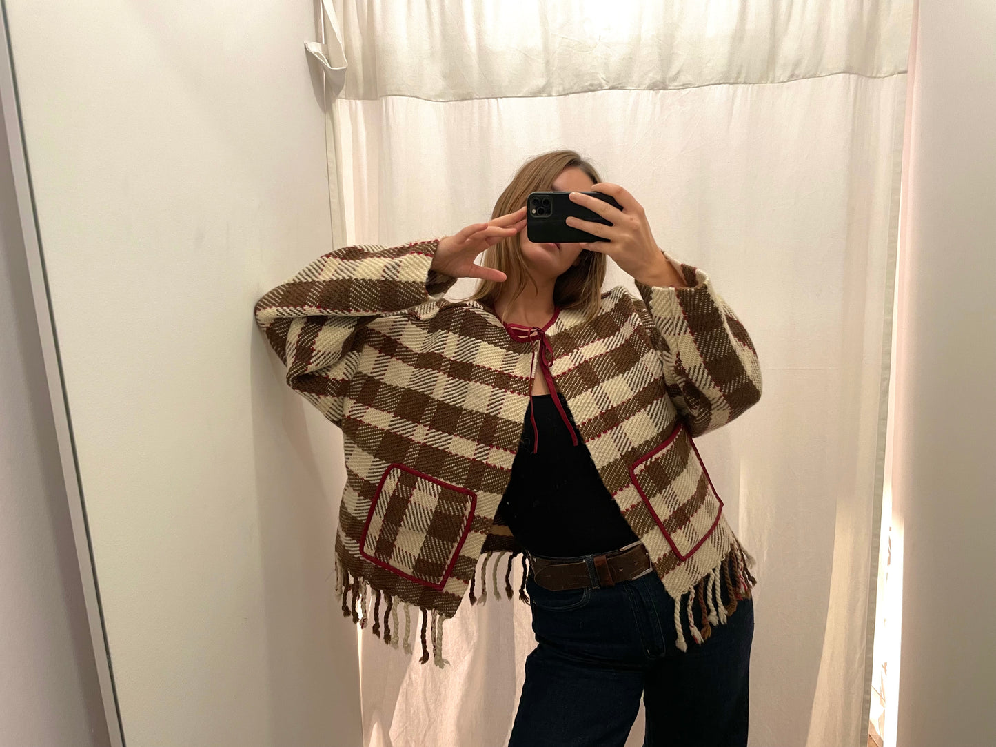 Jacke Emmi autumn tartan / S-XL