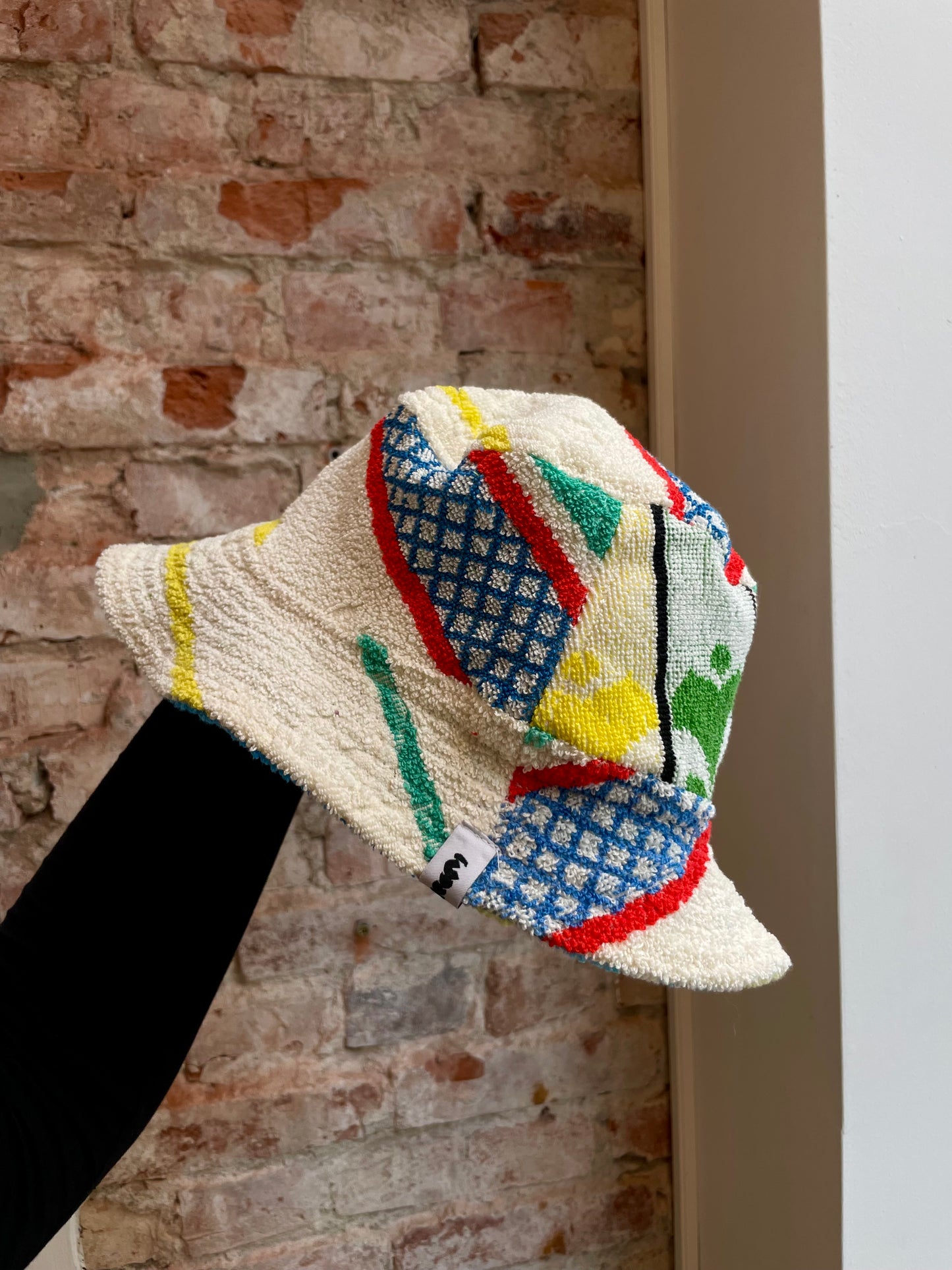 Reversible Bucket Hat playground blue water / L