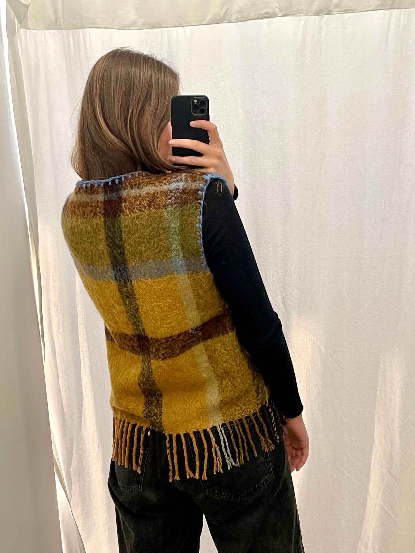 Weste Adan warm tartan/ S