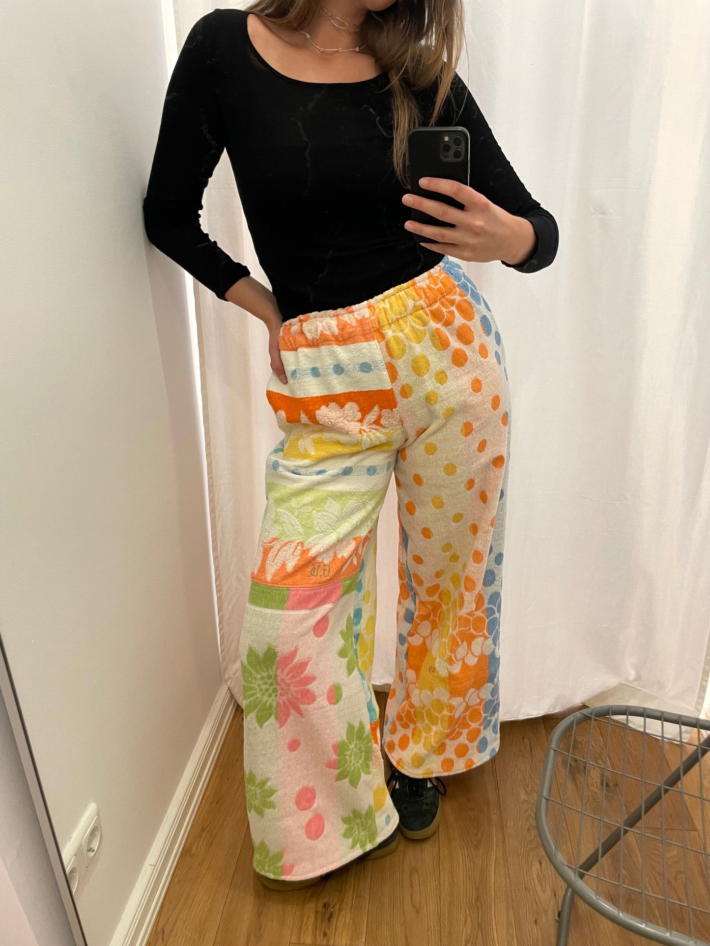 Frottee Pants cozy pastells / M