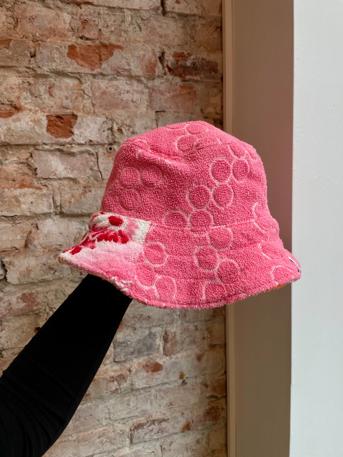 Reversible Bucket Hat rosy dream / XL