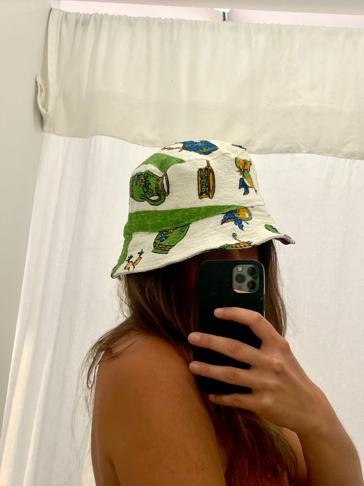 Reversible Bucket Hat vegetable recipe / L