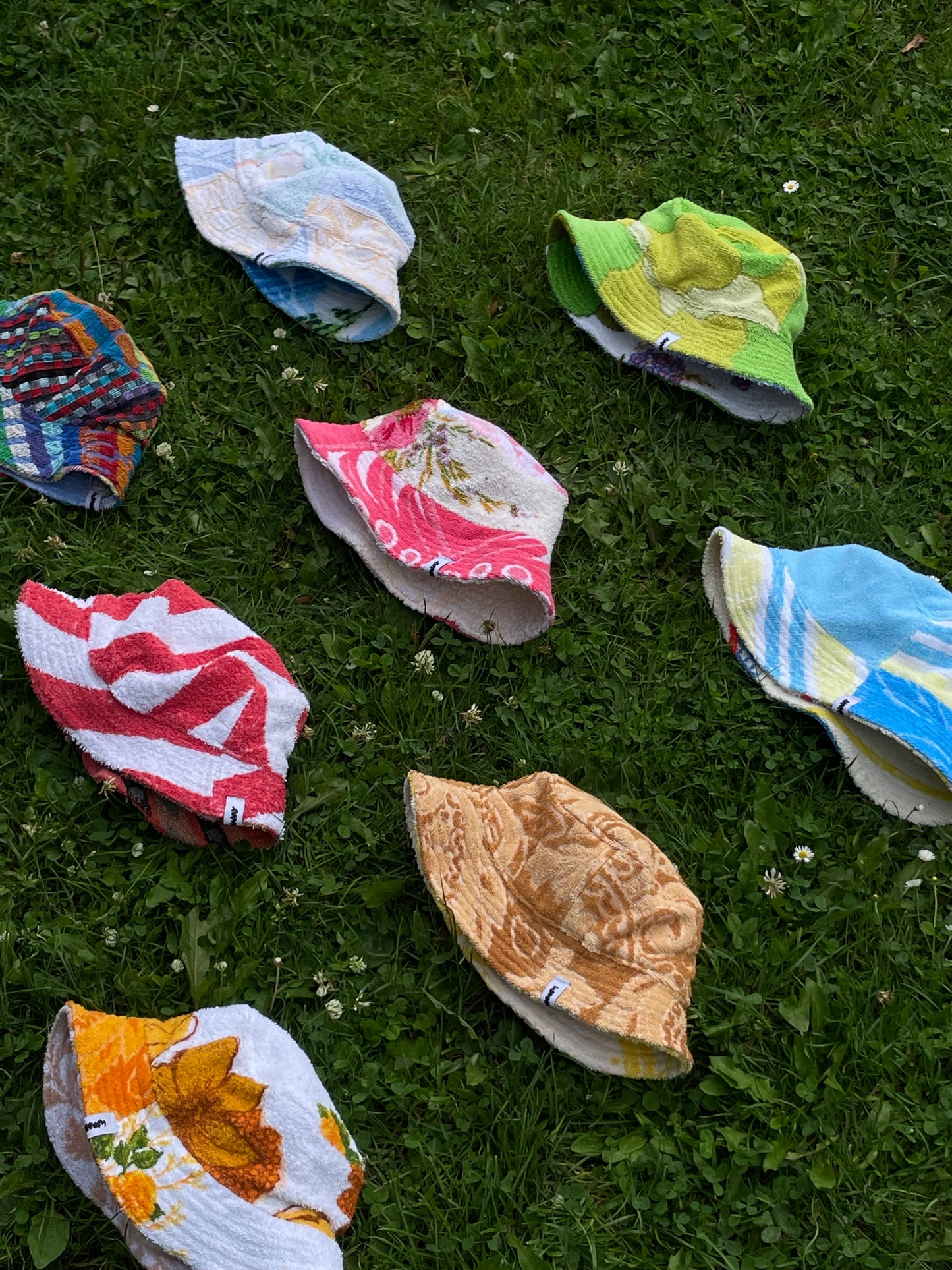 Reversible Bucket Hat summer holiday / M