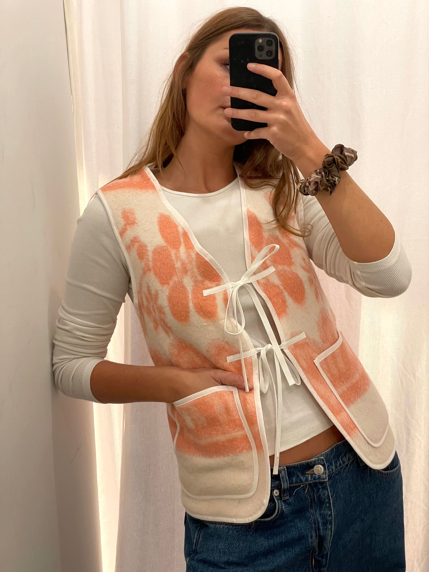 Weste Adan soft rosé / XS/S