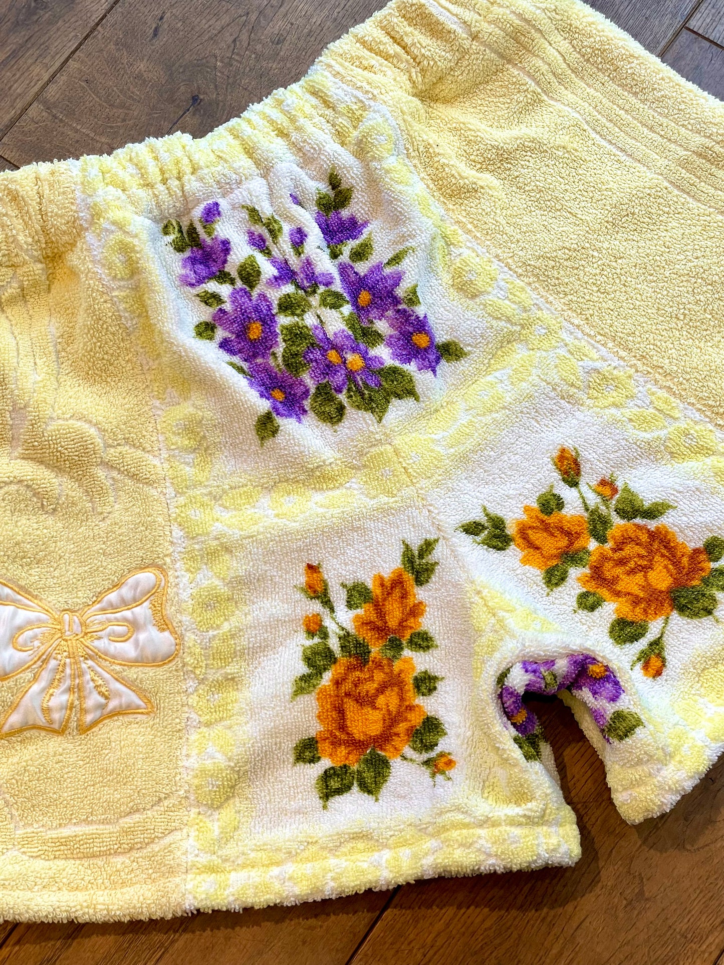 Frottee Shorts rasberry buttercup / S/M