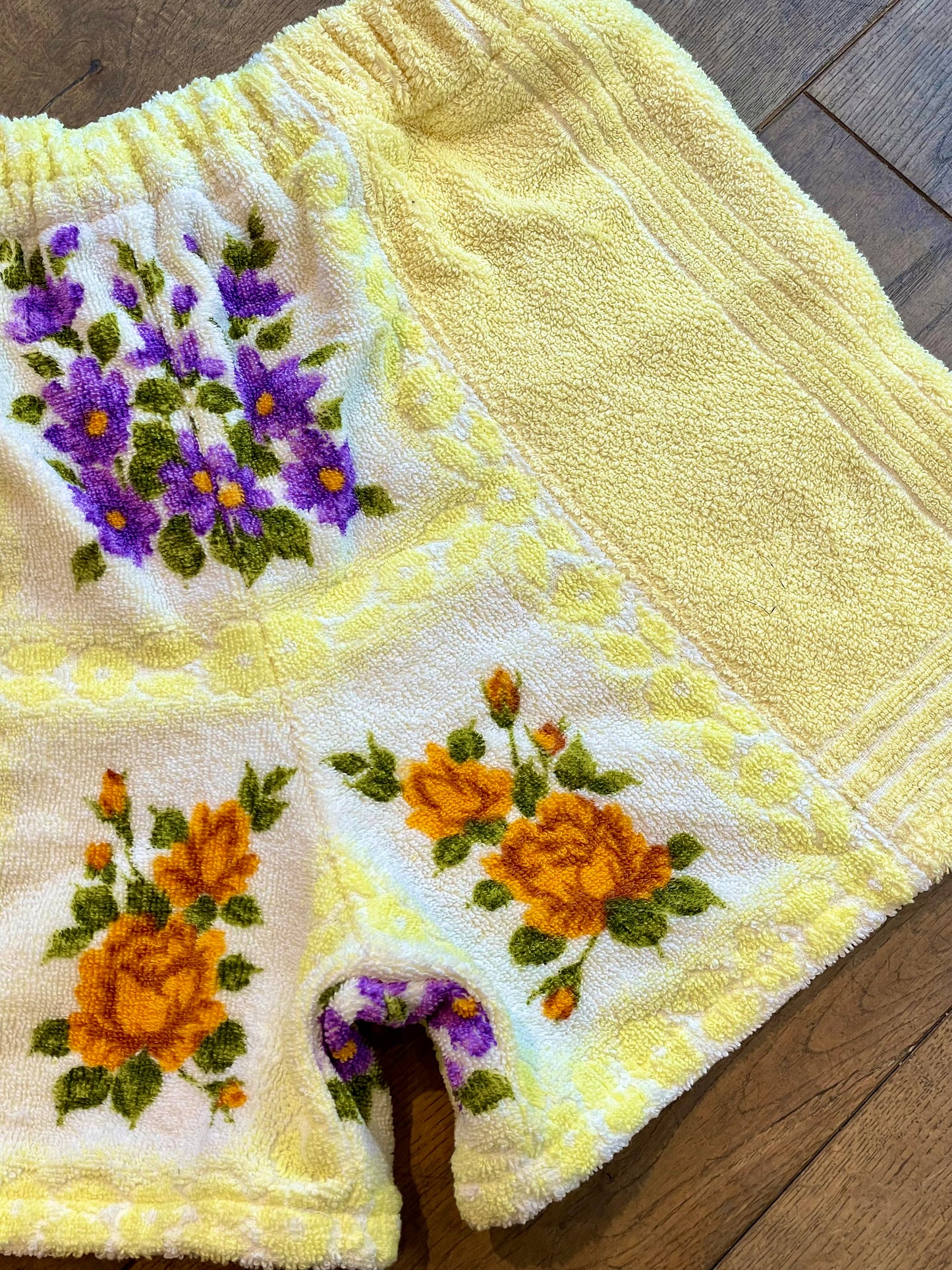 Frottee Shorts rasberry buttercup / S/M