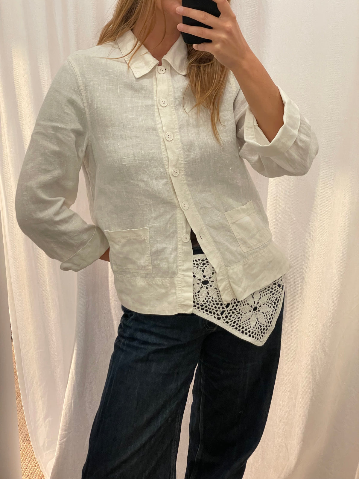 Filet Lace belt #4