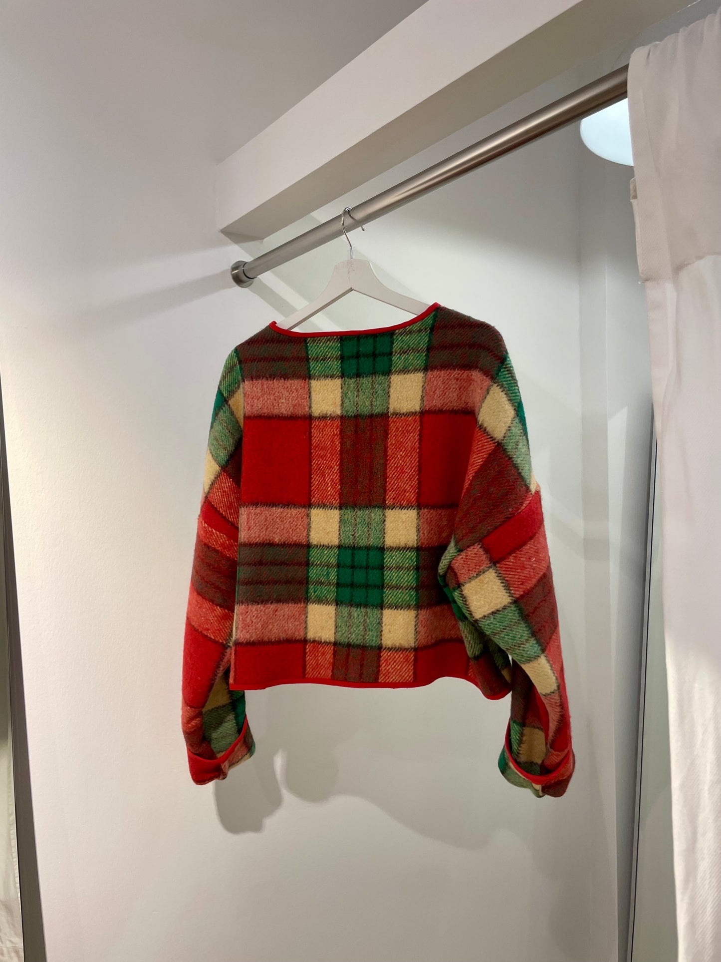 Jacke Emmi fire tartan / S-XL