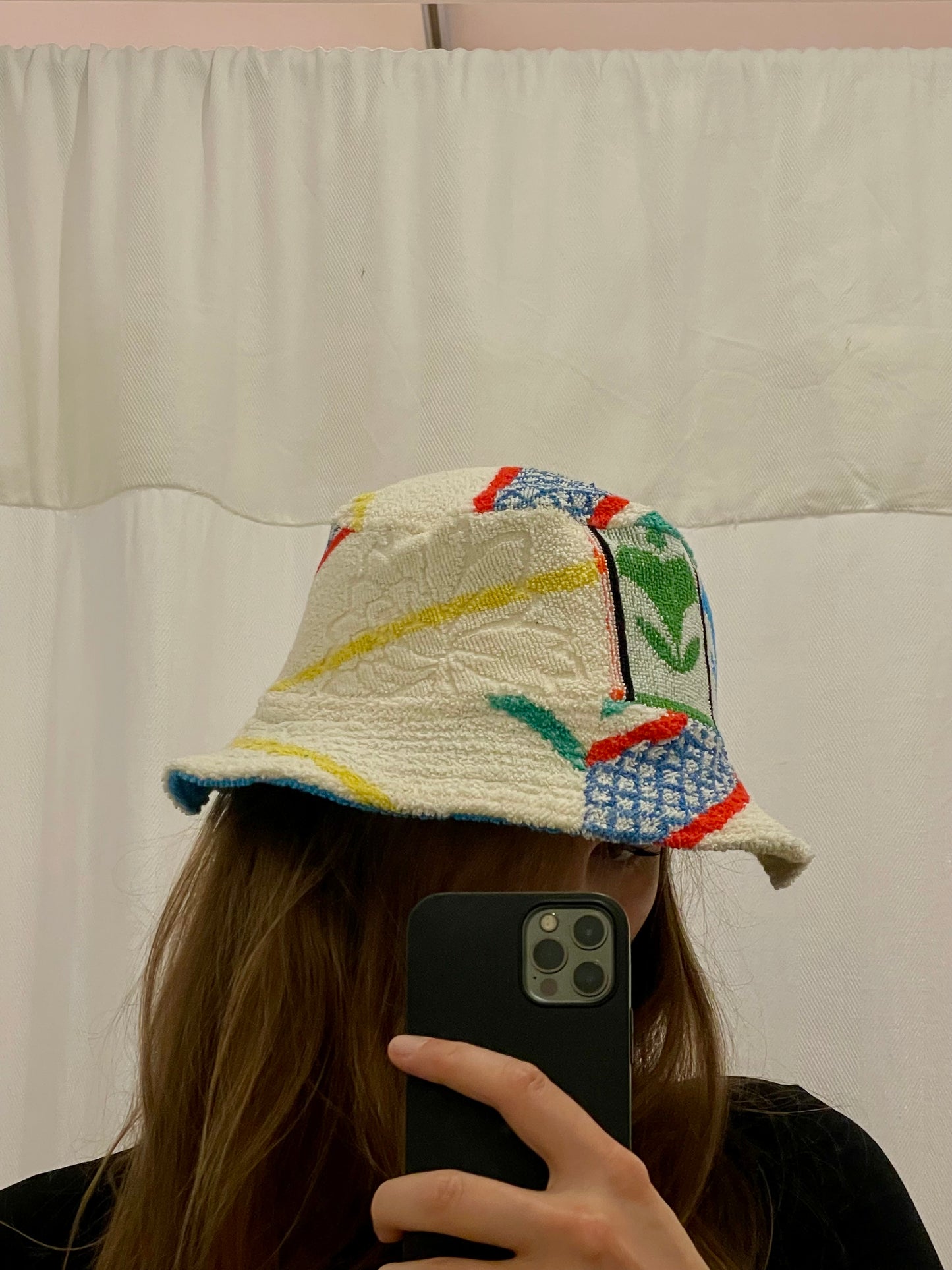 Reversible Bucket Hat playground blue water / L