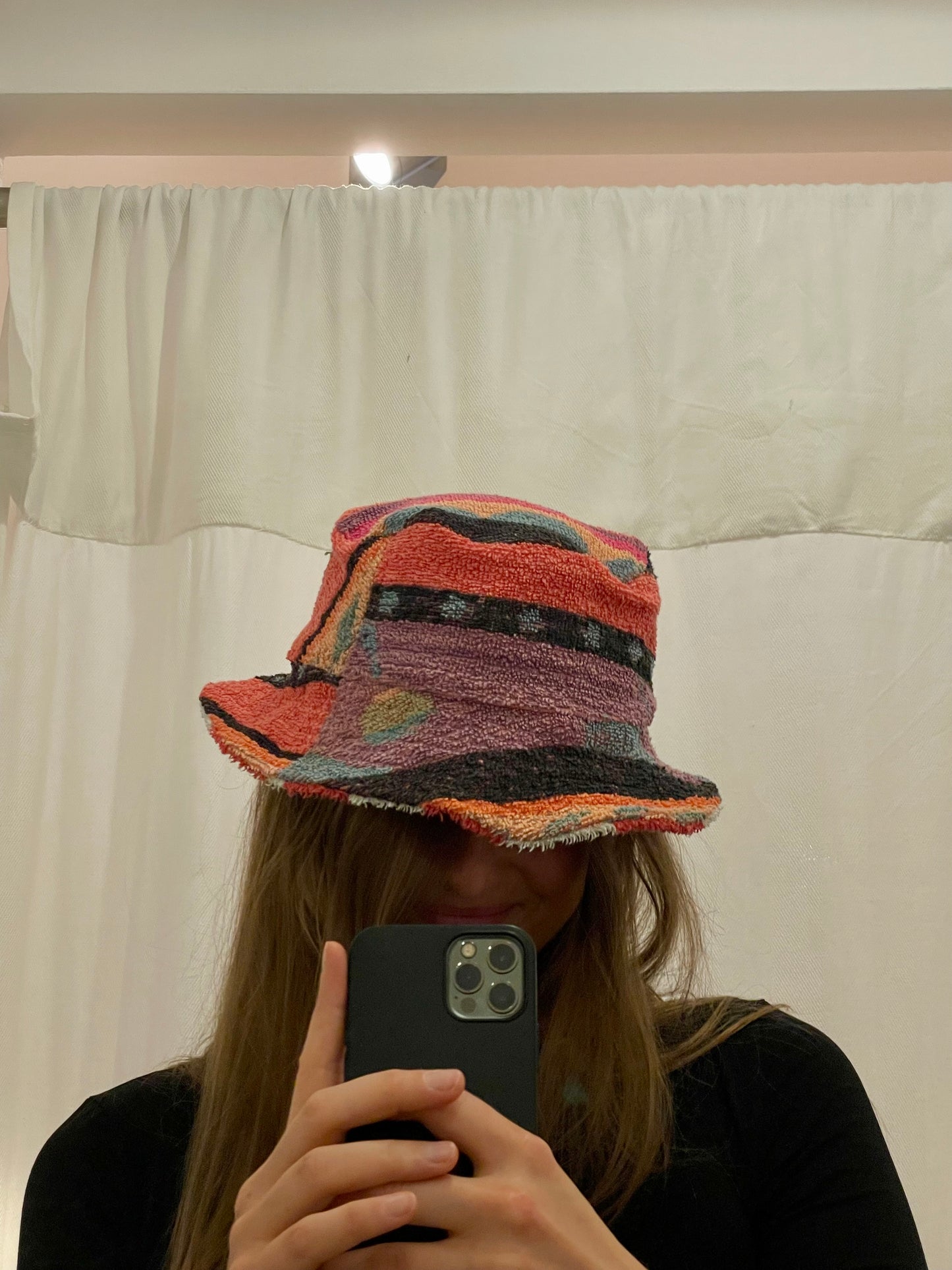 Reversible Bucket Hat stripey / L