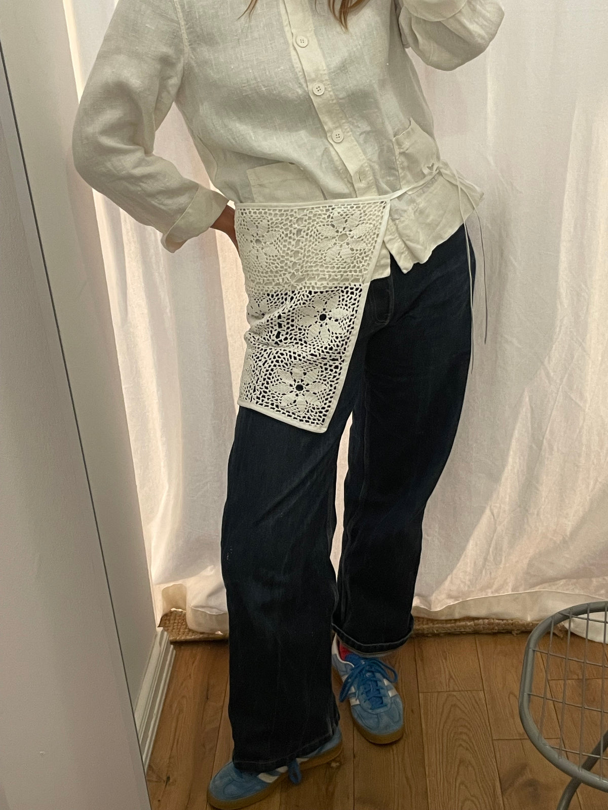 Filet Lace belt #1