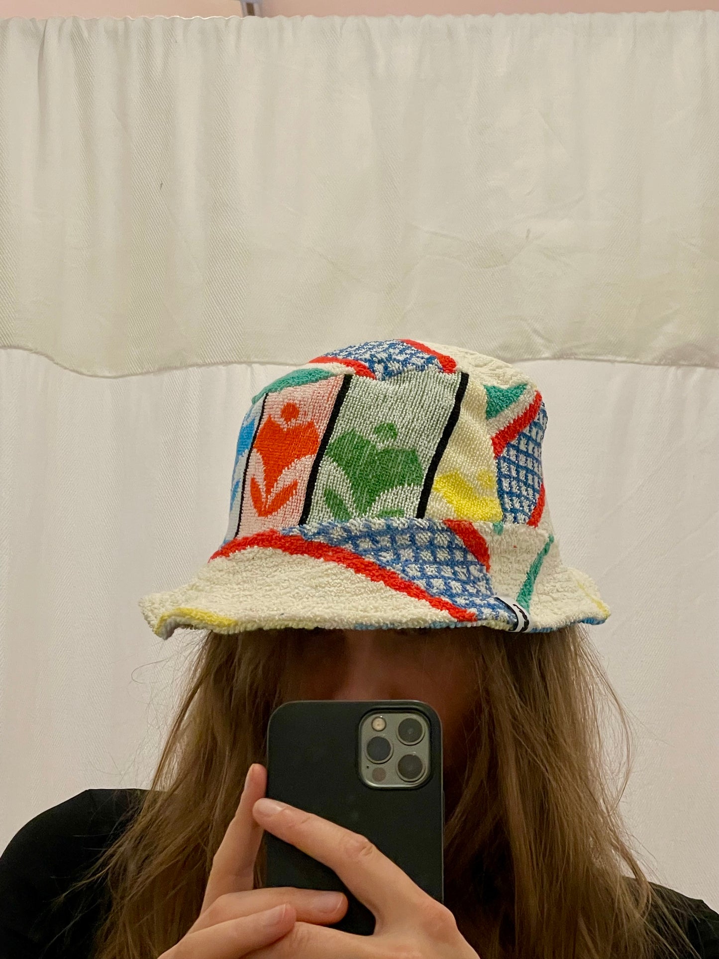 Reversible Bucket Hat playground blue water / L