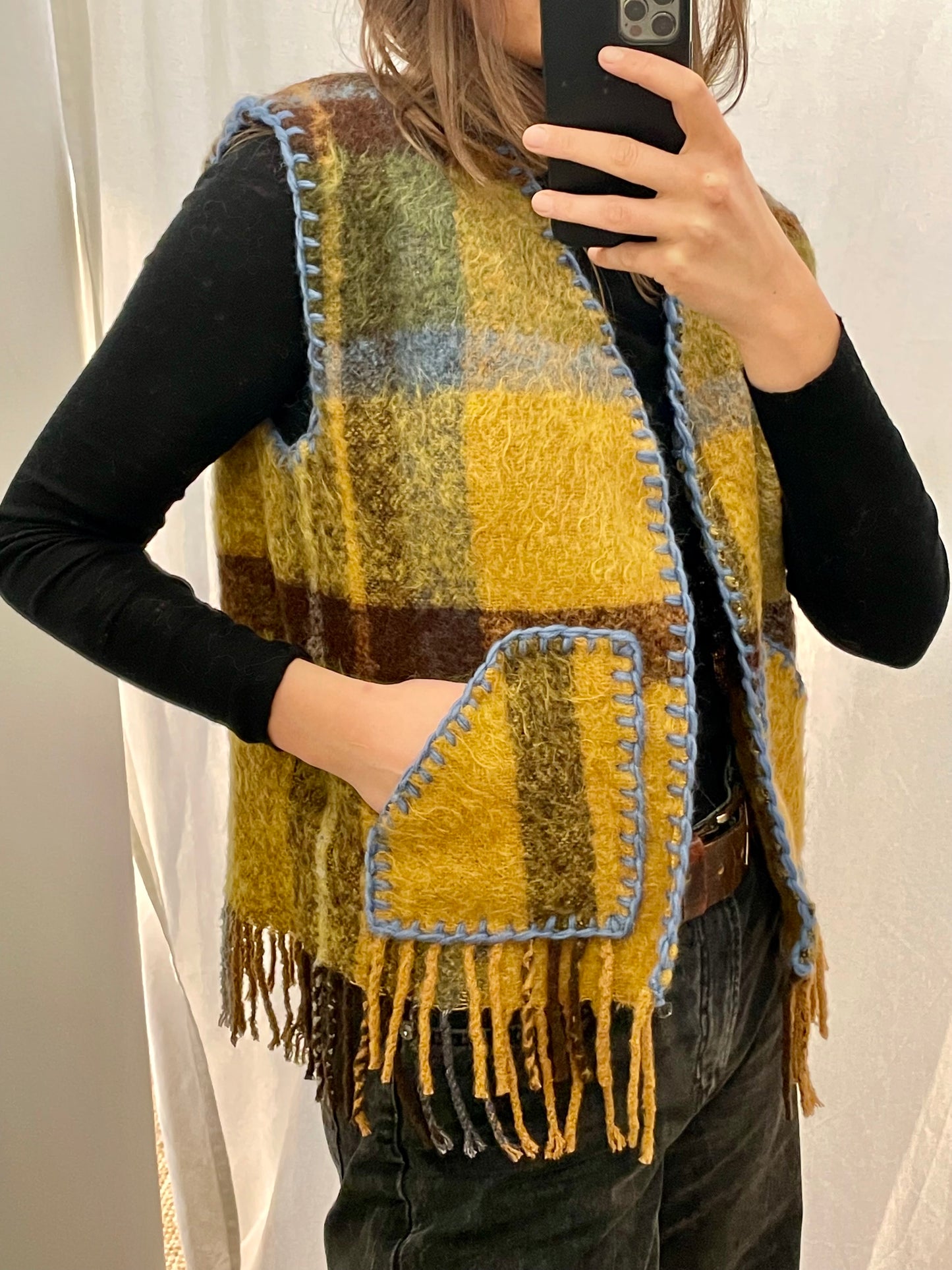 Weste Adan warm tartan/ S
