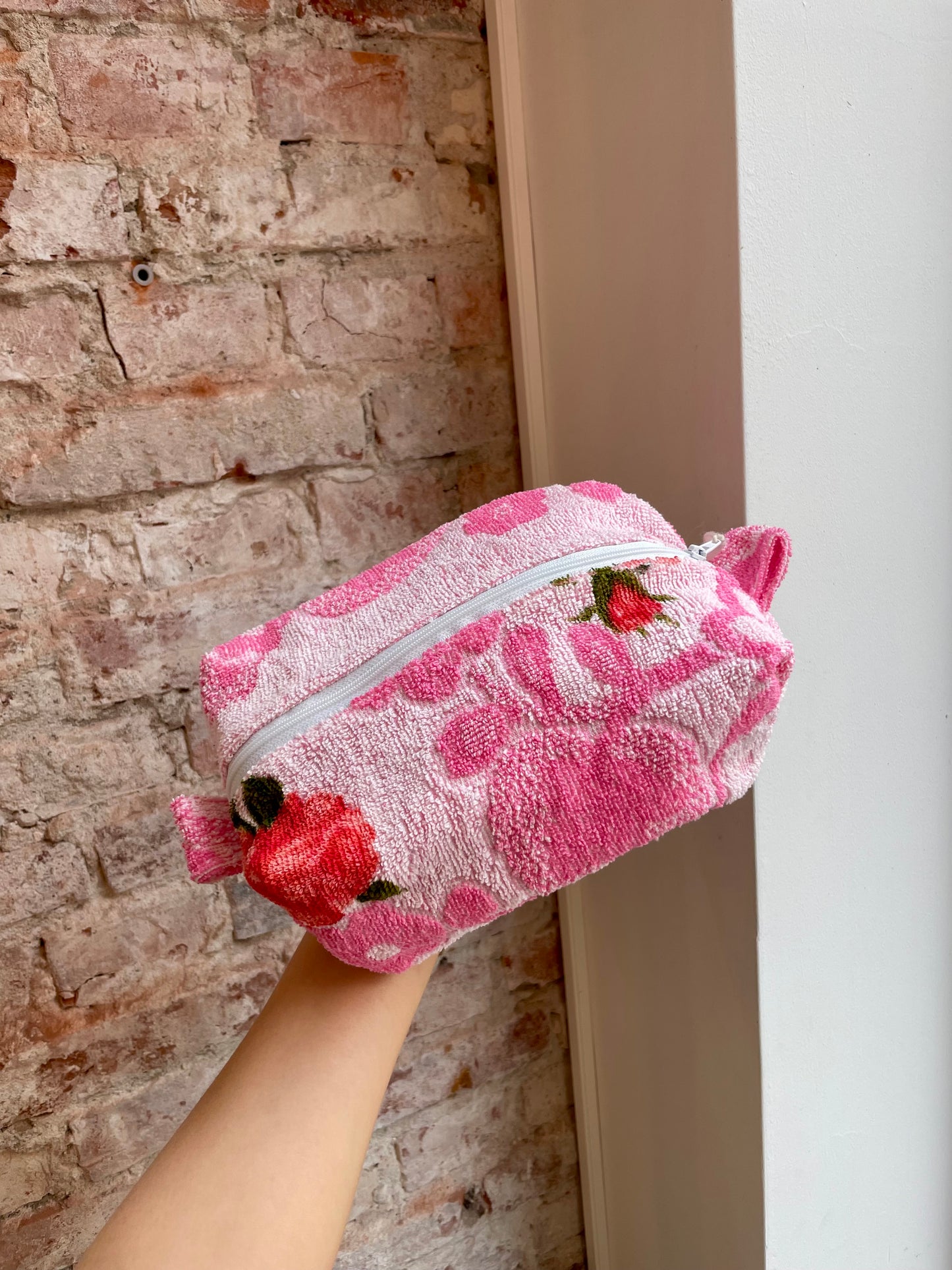 Cosmetic bag patchwork „She“