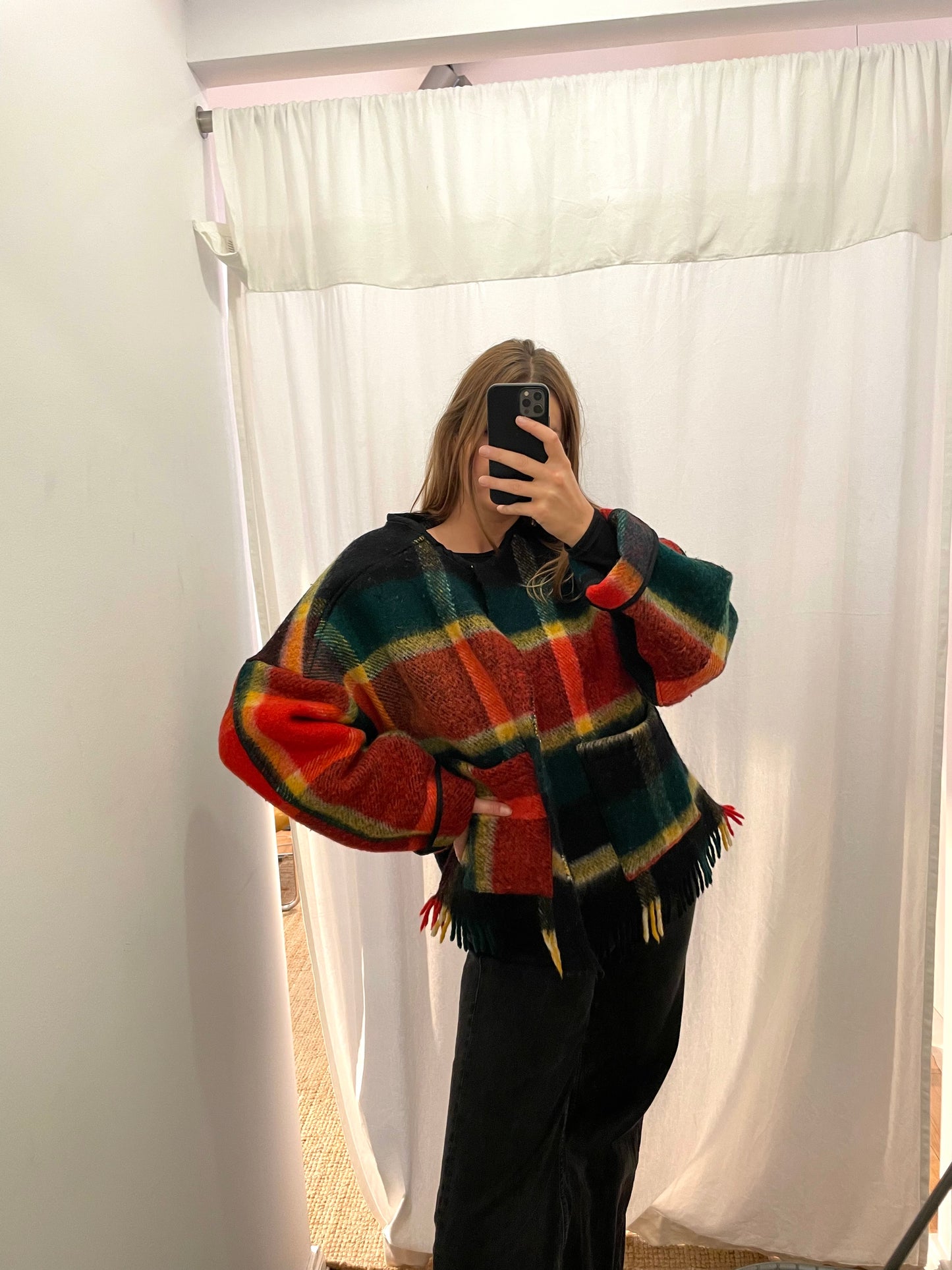 Jacke Emmi tartan for everyday / S-XL