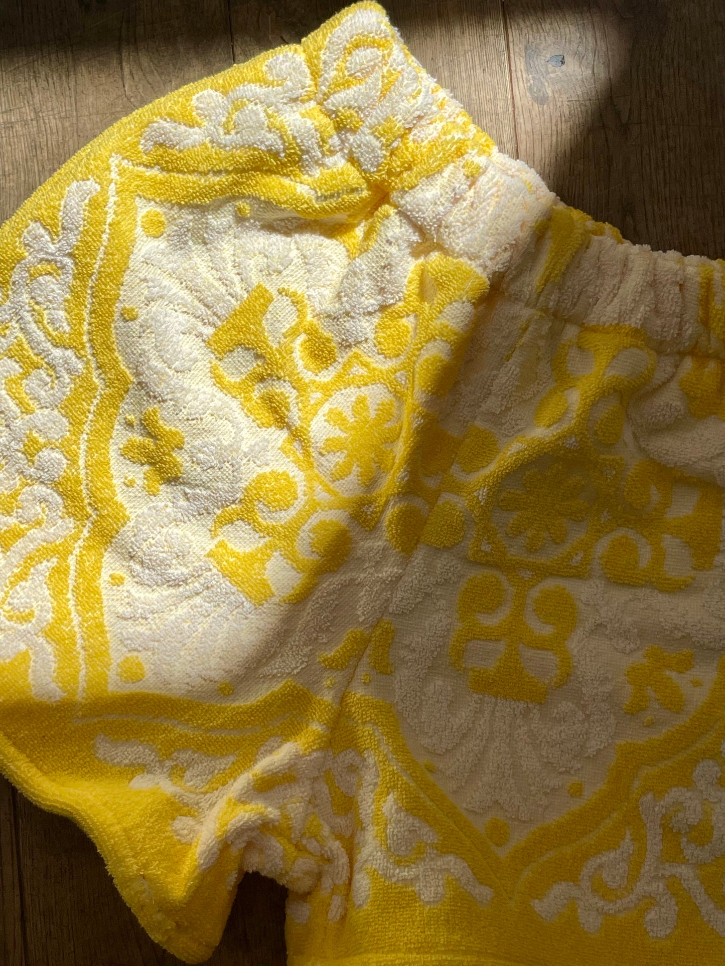 Frottee Shorts bright ornament / M