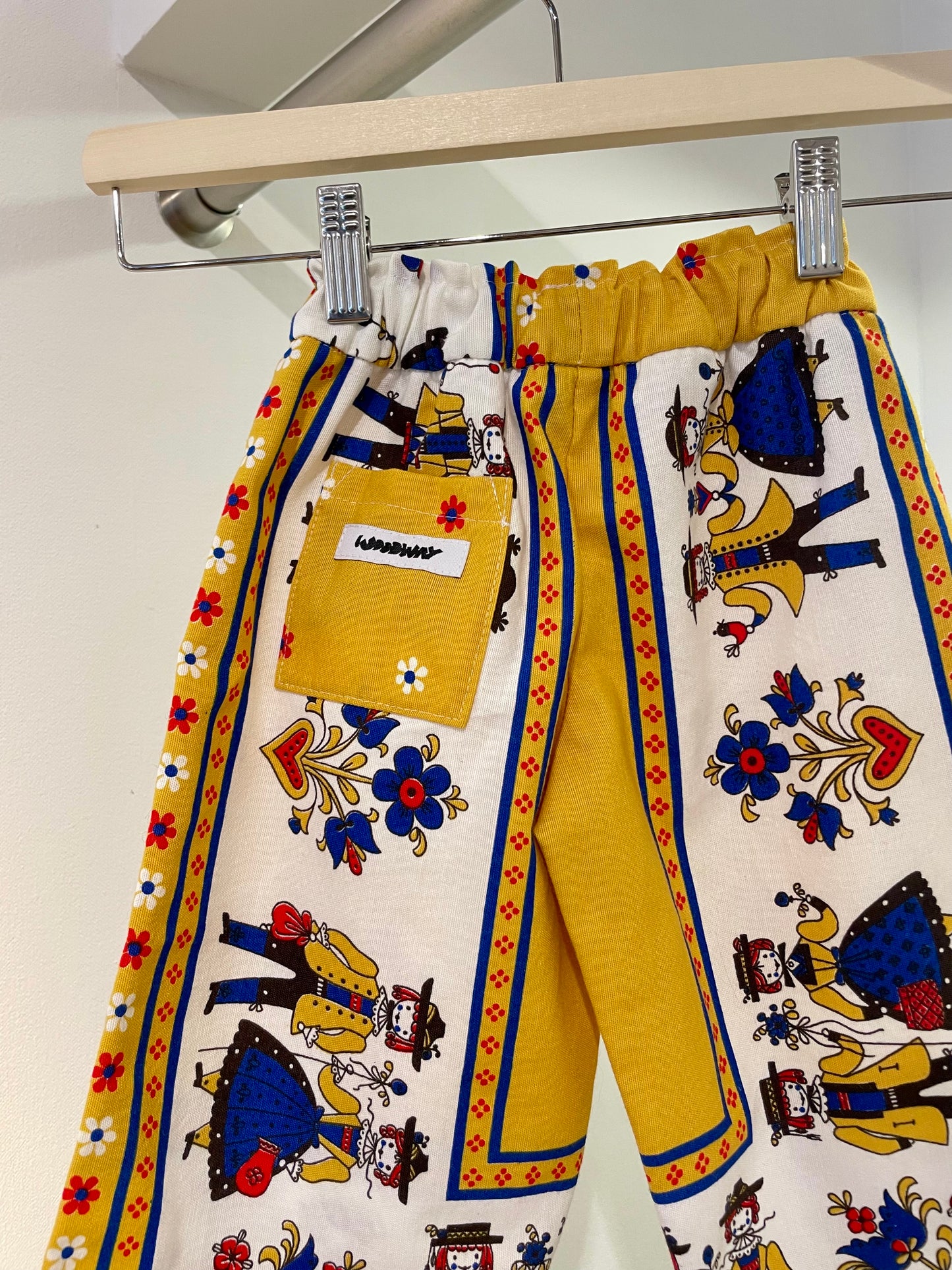 Kids pants folk - 2y/92-98cm
