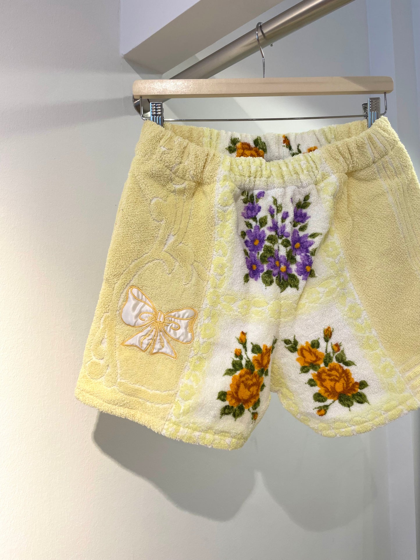 Frottee Shorts rasberry buttercup / S/M