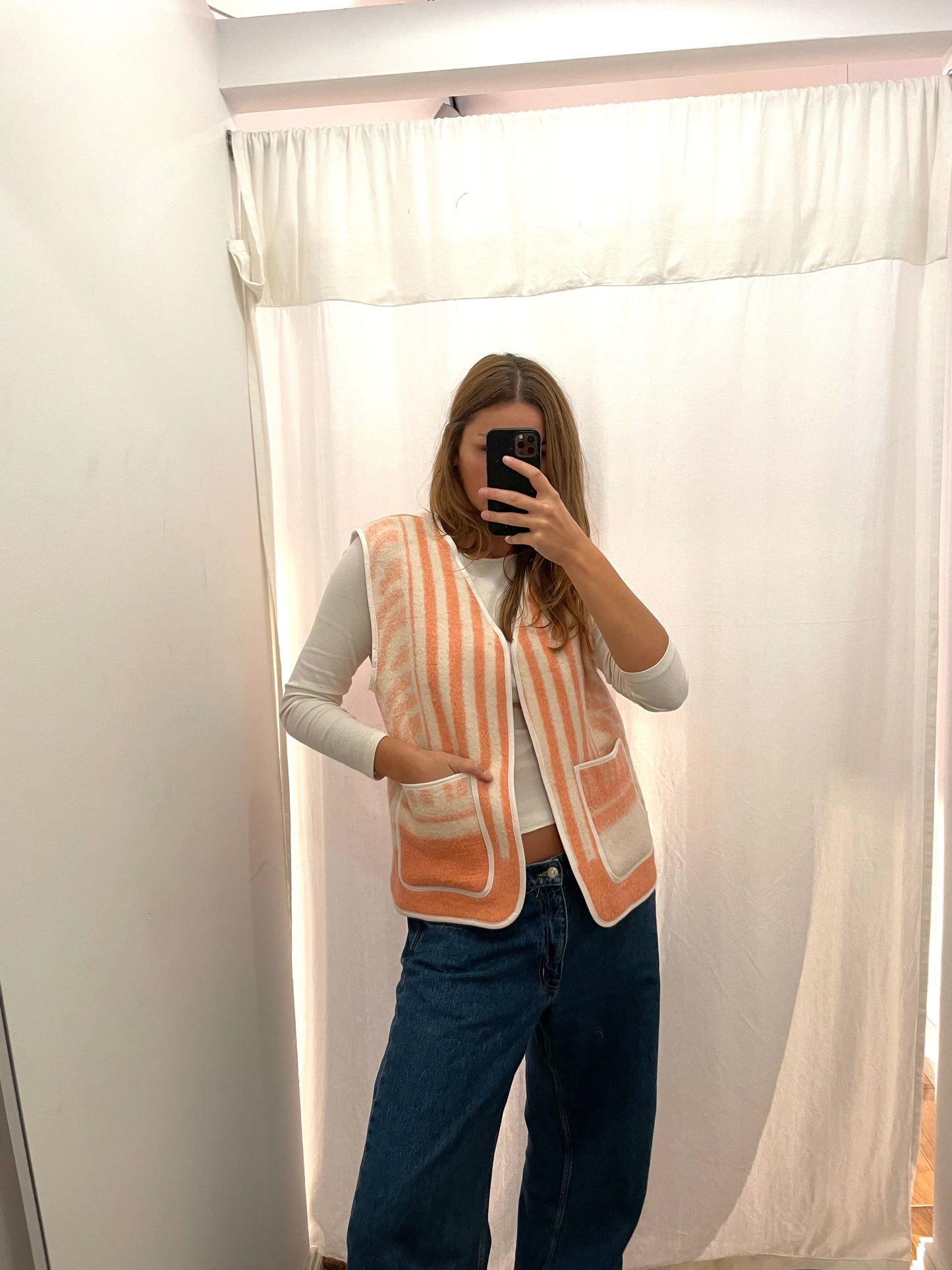 Weste Adan soft rosé vol. 1 / L