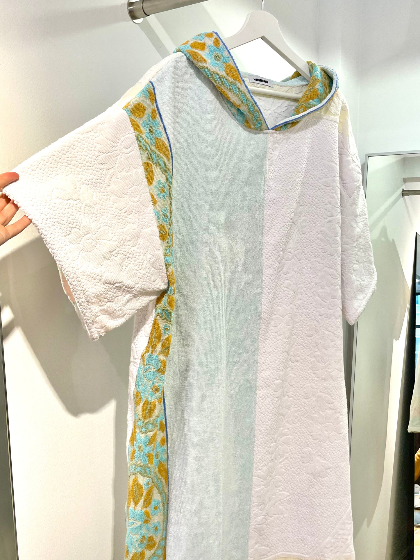 Poncho soft white / Uni