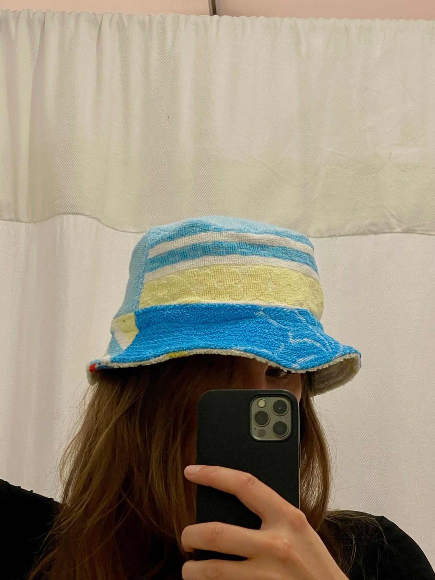 Reversible Bucket Hat playground blue water / L