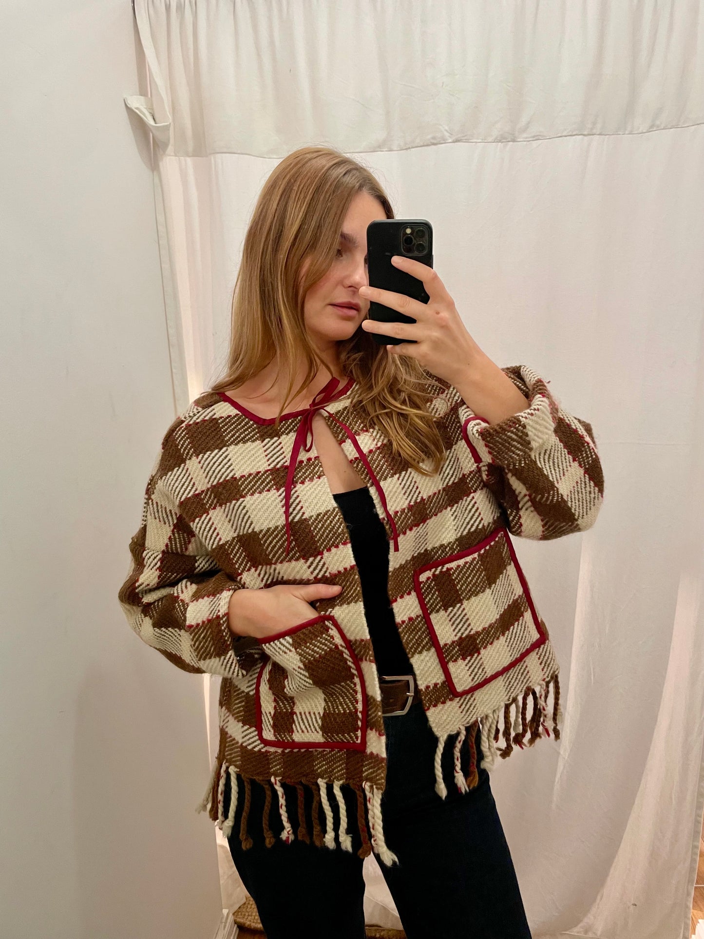 Jacke Emmi autumn tartan / S-XL