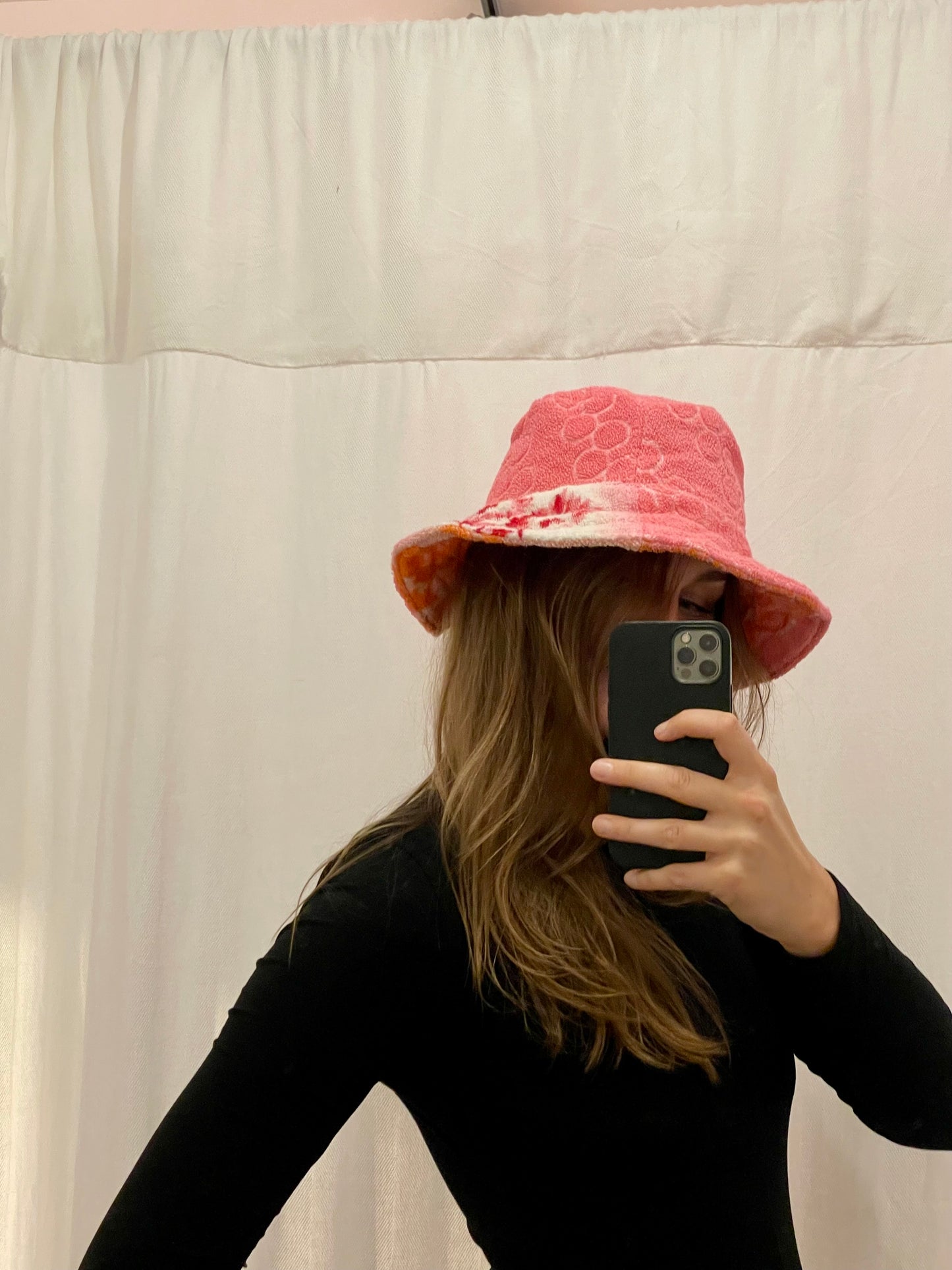 Reversible Bucket Hat rosy dream / XL