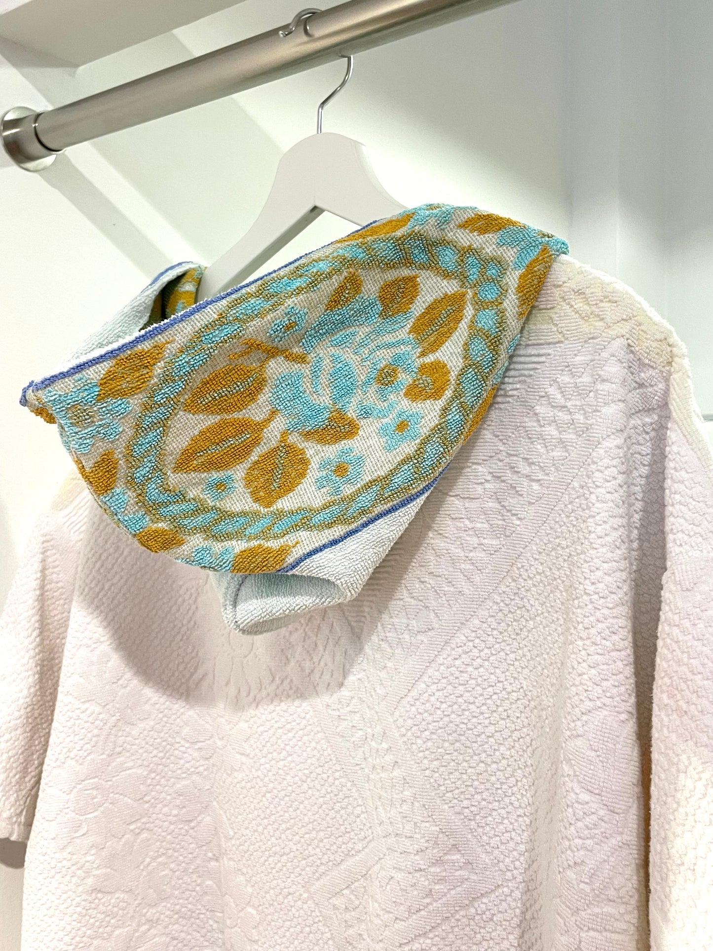 Poncho soft white / Uni