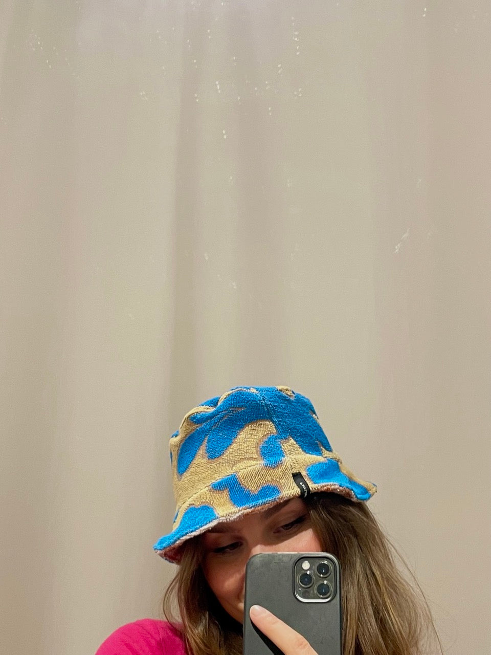 Reversible Bucket Hat royal jacquard / S/Kids