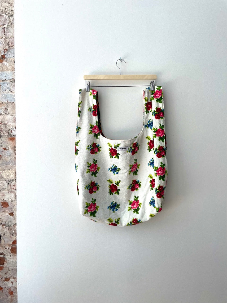 Reversible XXL Shopper flower field