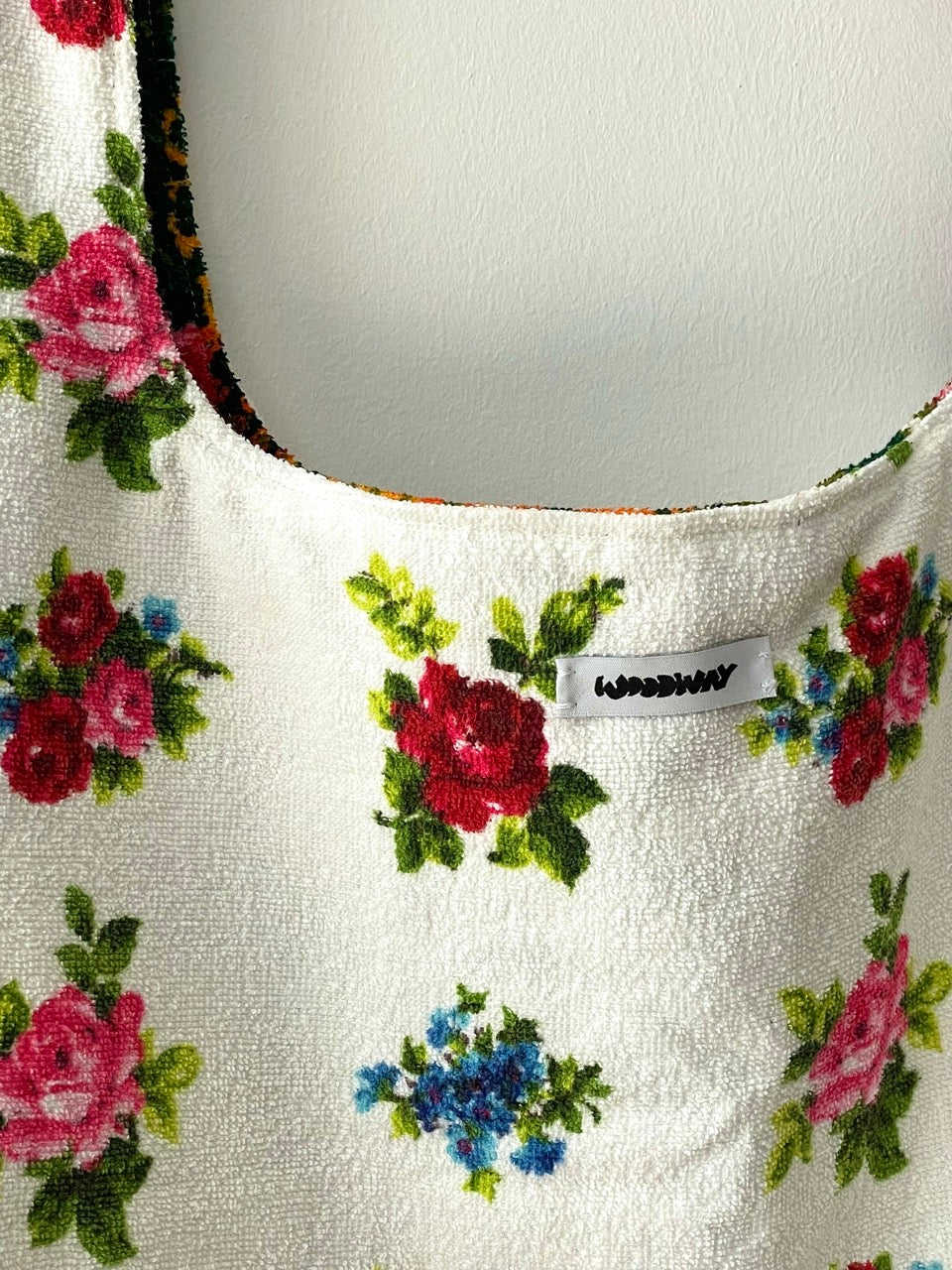 Reversible XXL Shopper flower field
