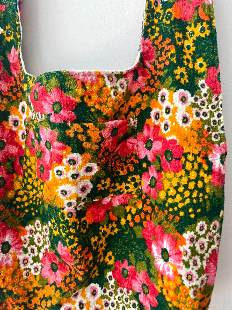 Reversible XXL Shopper flower field