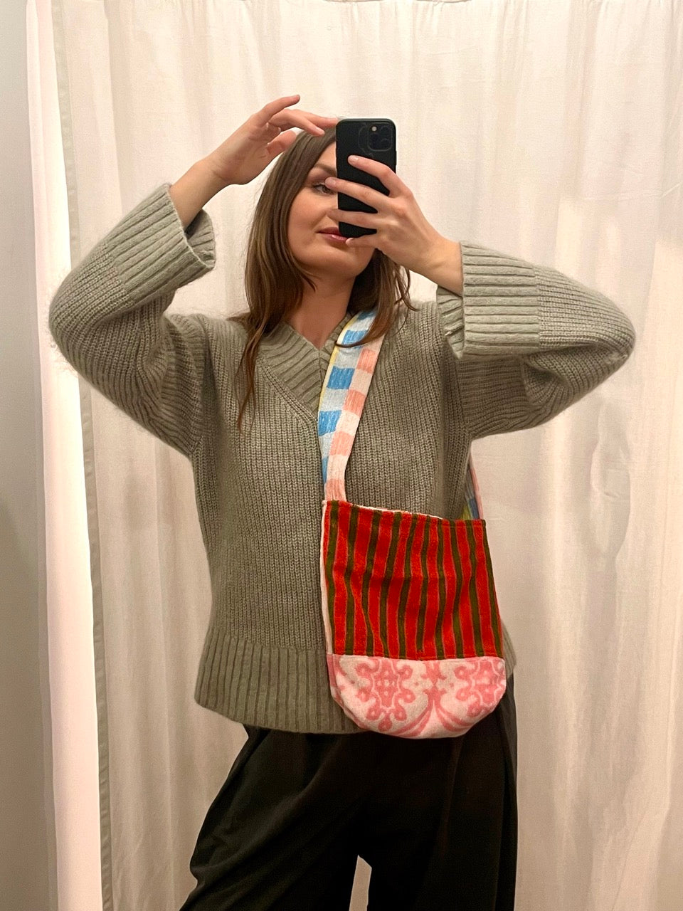 Effi shoulder bag patchwork romance