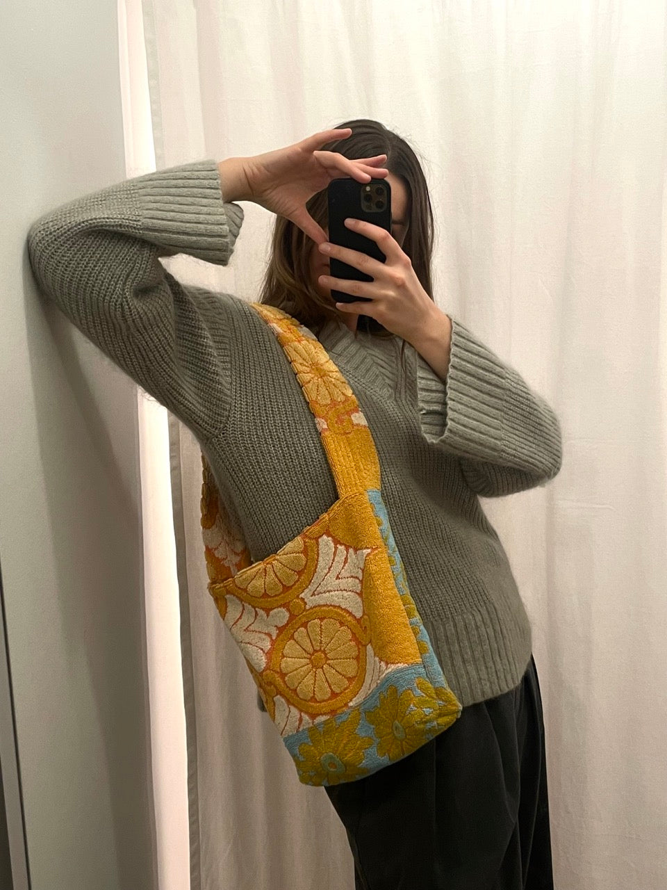 Effi shoulder bag warm flower field