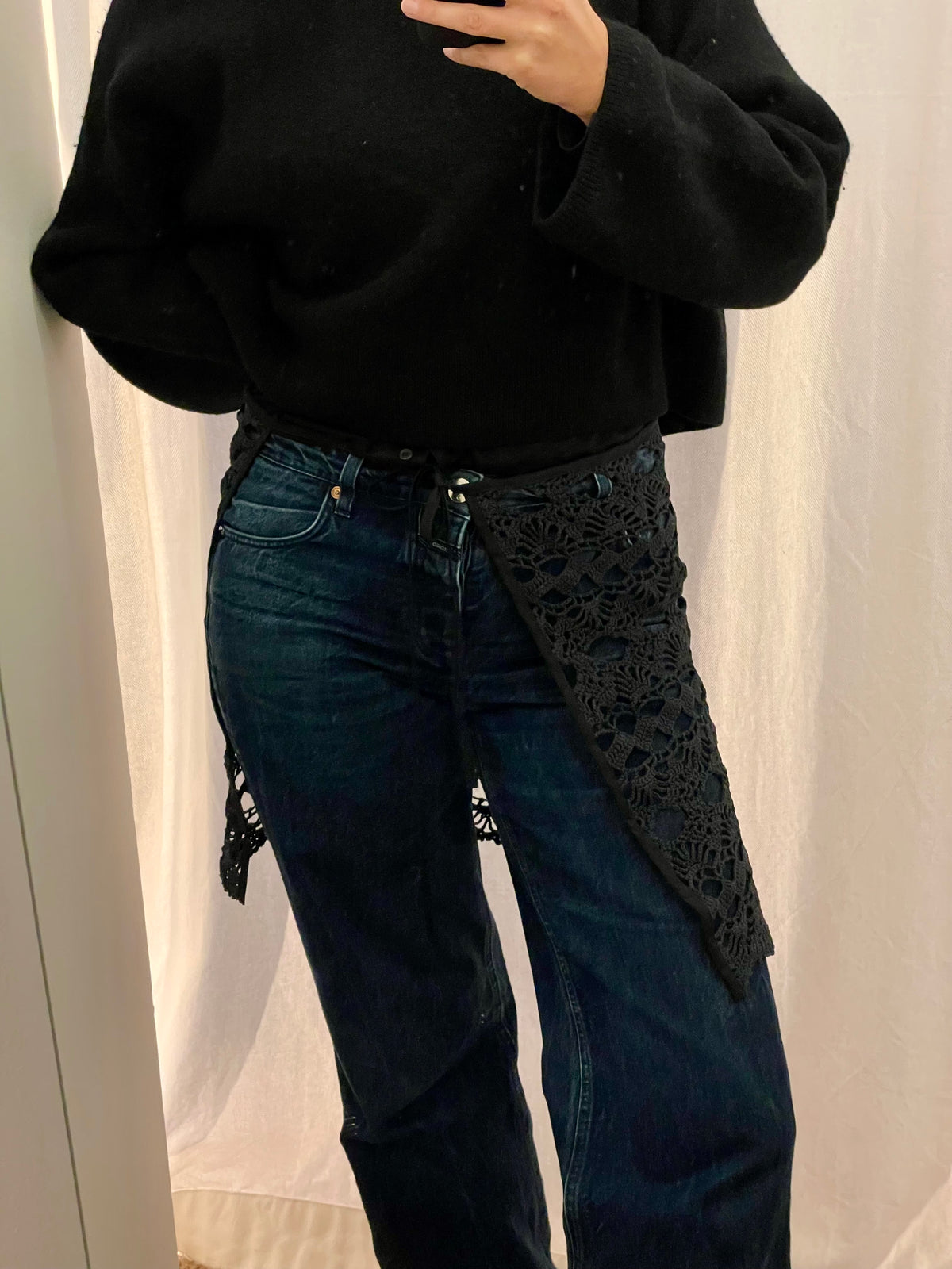 Filet Lace belt #10