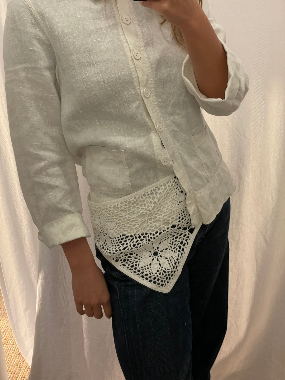 Filet Lace belt #4