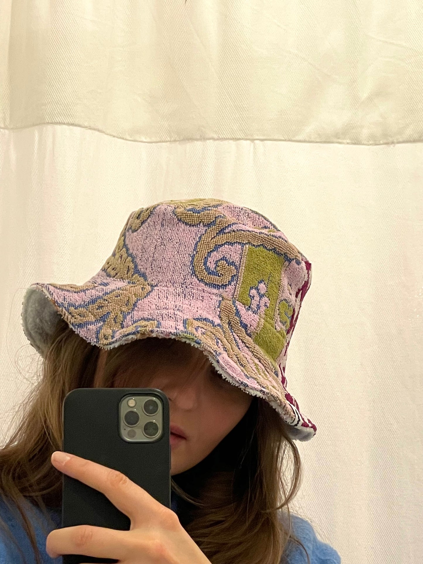 Reversible Bucket Hat birdy / L