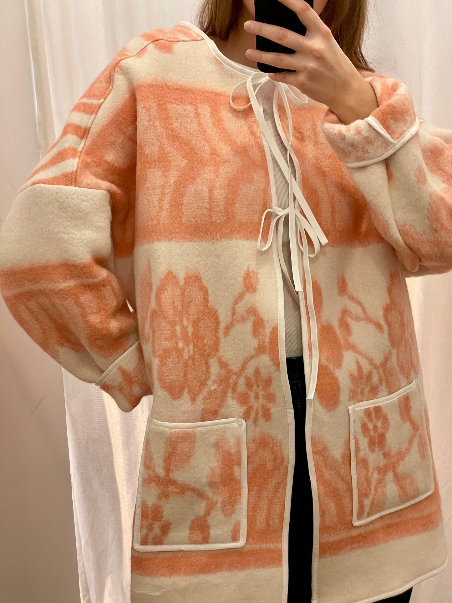 Jacke Emmi Long soft rosé / S-XL